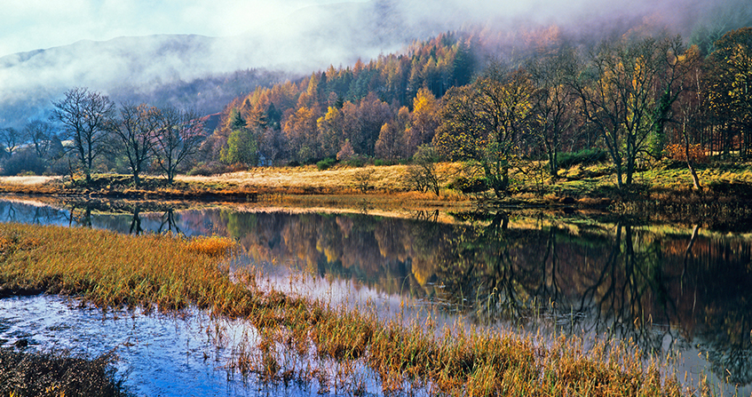Vistas del Parque Nacional de las Trossachs