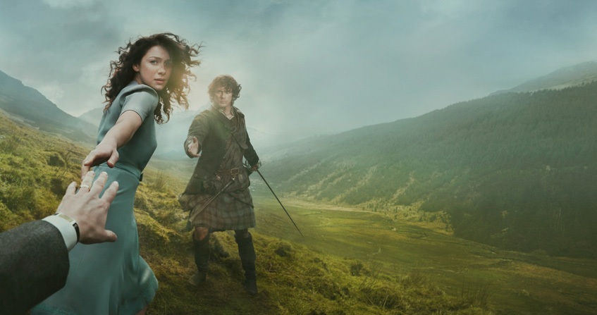 Jamie and Claire