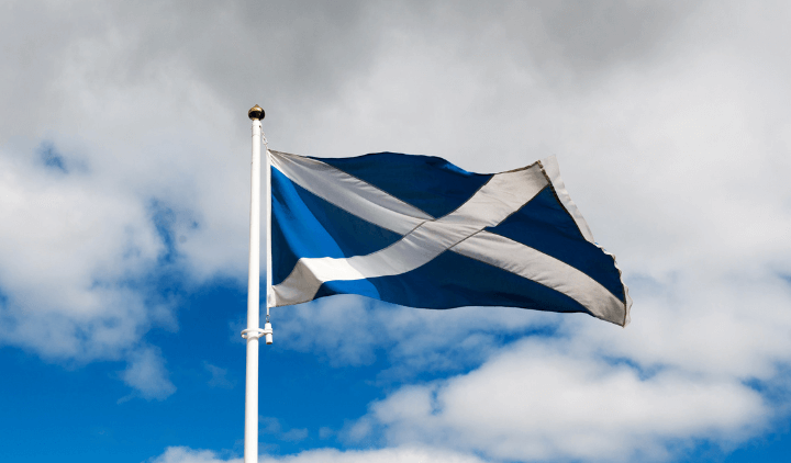 Bandera de Escocia